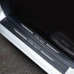 Carbon door sill stickers