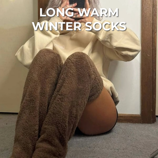 Long Warm Winter Socks