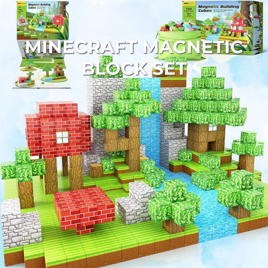 Minecraft Magnetic Block Set